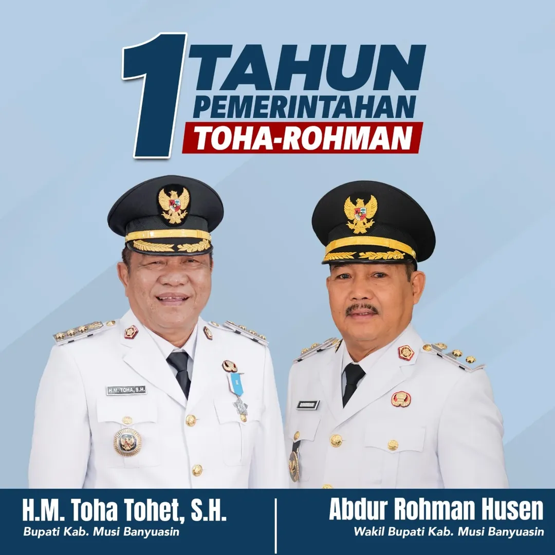 Setahun Toha–Rohman, Muba Tancap Gas Lunas Utang Rp350 Miliar Hingga ...